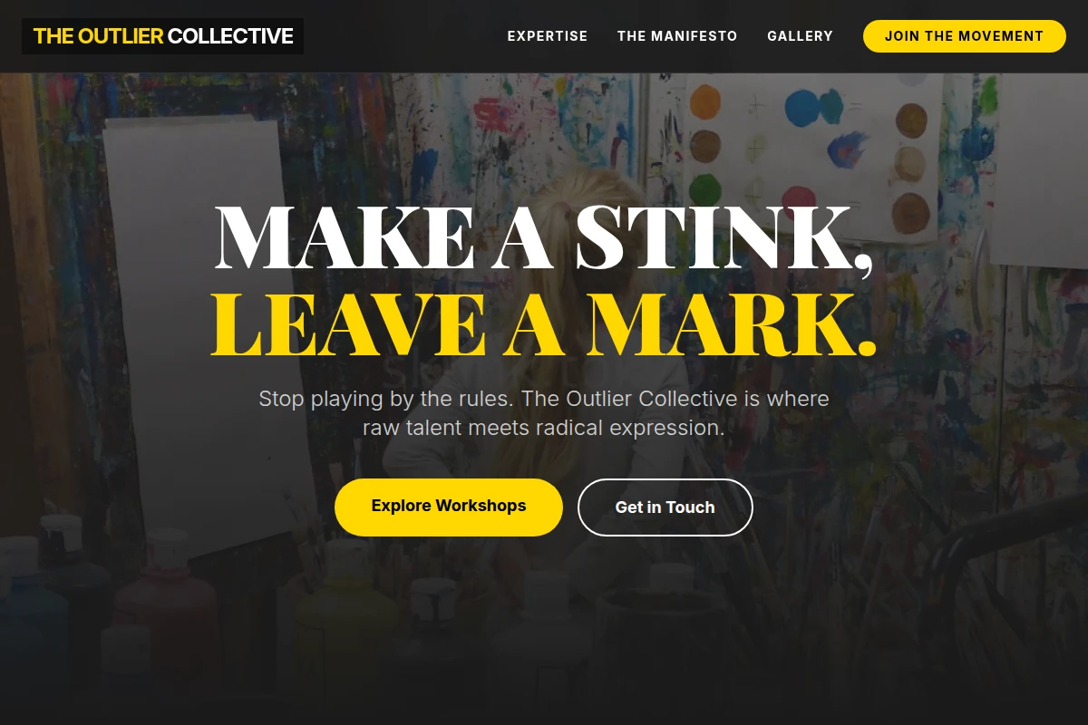Disrupt Art Studio