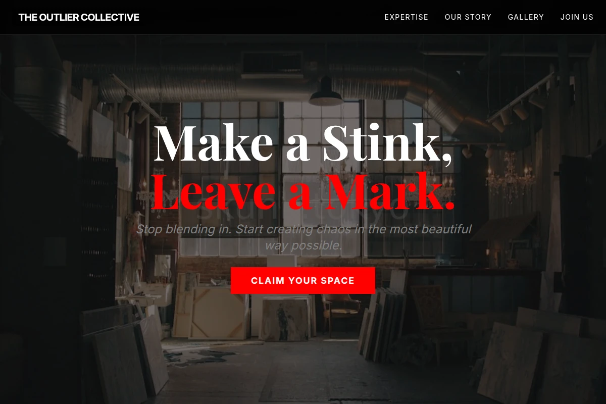 Disrupt Art Studio