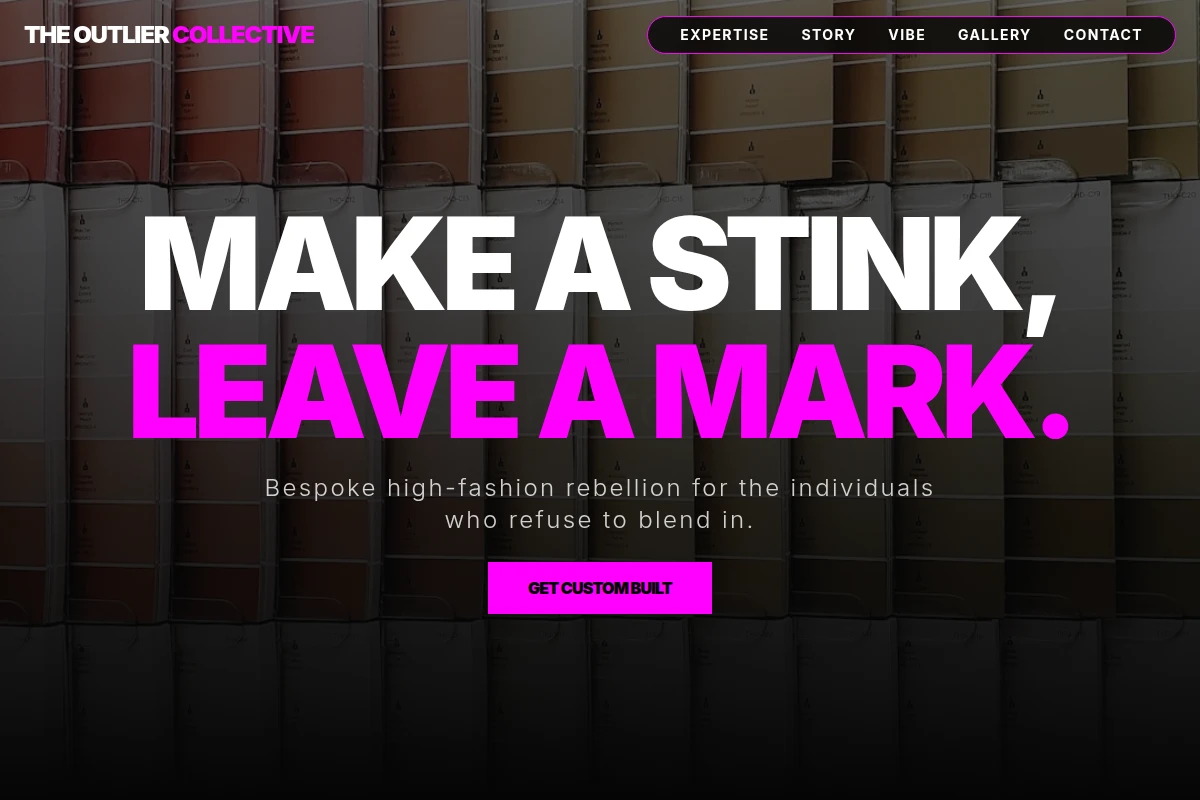 Premium Clothing Website Design