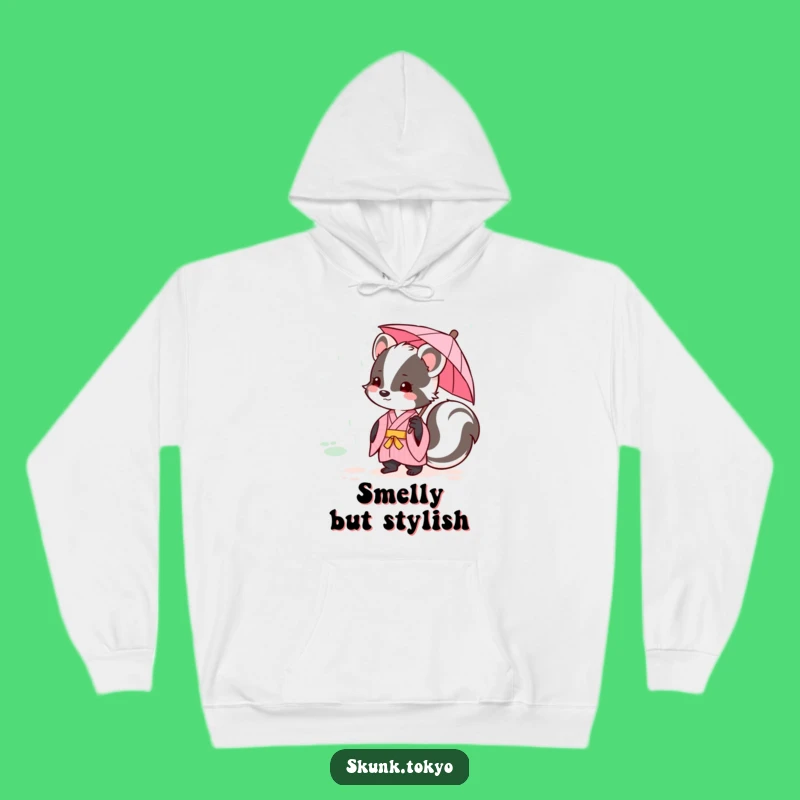 Funny Kawaii Skunk Kimono Hoodie Cozy Cute Apparel Perfect Gift